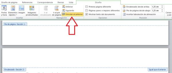 Cómo enumerar páginas en Word desde la página 3 - Paso 4