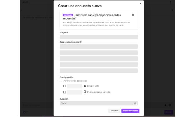 Cómo hacer encuestas en Twitch - 