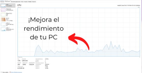 Cómo hacer más rápida mi PC en Windows 10