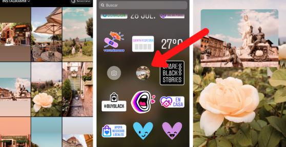 Cómo poner varias fotos en una misma historia de Instagram