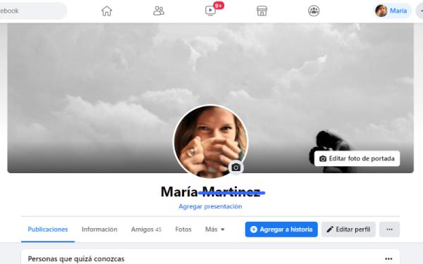 Cómo poner un solo nombre en Facebook