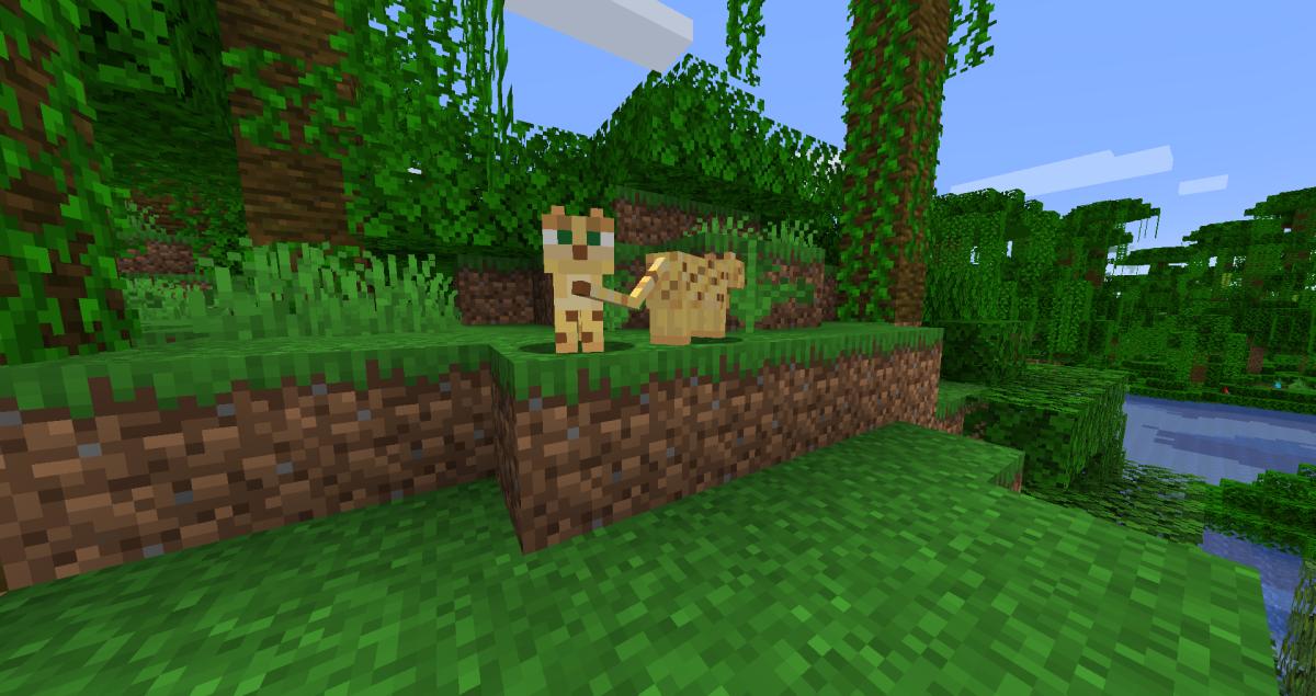 Cómo domesticar a un ocelote en Minecraft